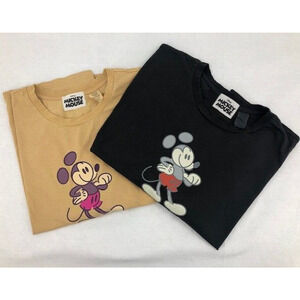 Two (2) Mickey Mouse Crop T-shirts *3X*